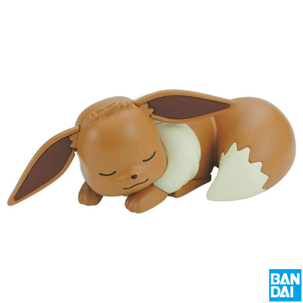 Bandai Pokemon Eevee 07 Sleeping Pose Quick Plastic Model Kit
